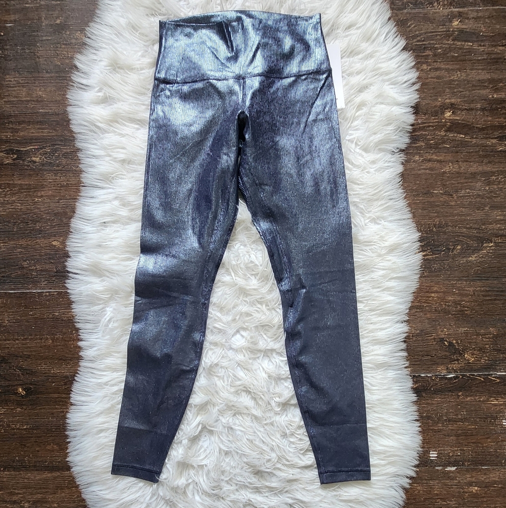 Lululemon align HR Rib pant 28" shine - Picture 5 of 10